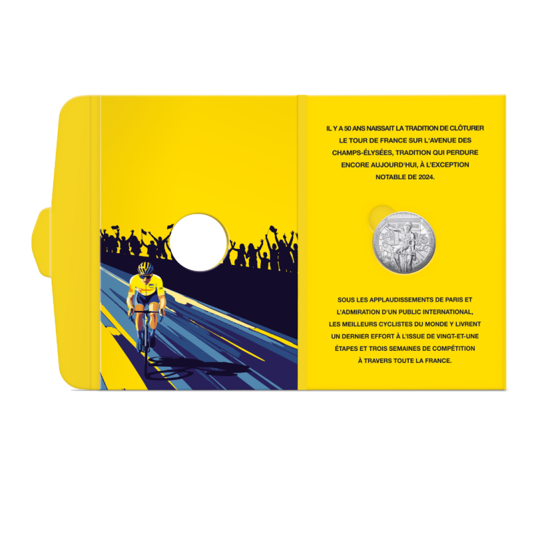 Monnaie de Paris 2025-  Tour de France - 10€ Argent