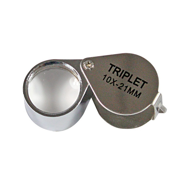 Loupe à  clapet, grossissement 10x
