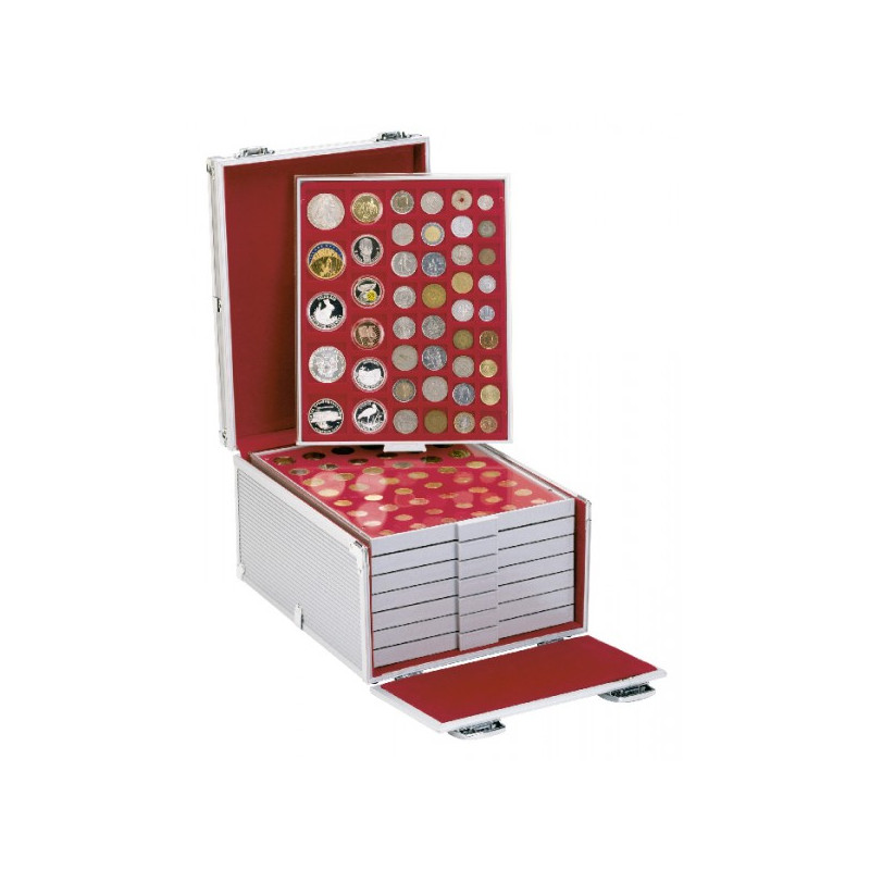 Valise-box Aluminium, 260 x 340 x 200 mm, vide