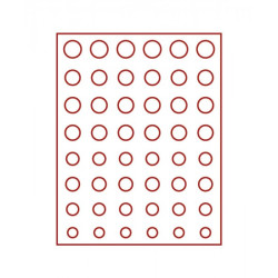 Box monnaies STANDARD pour 6 séries Euro courantes