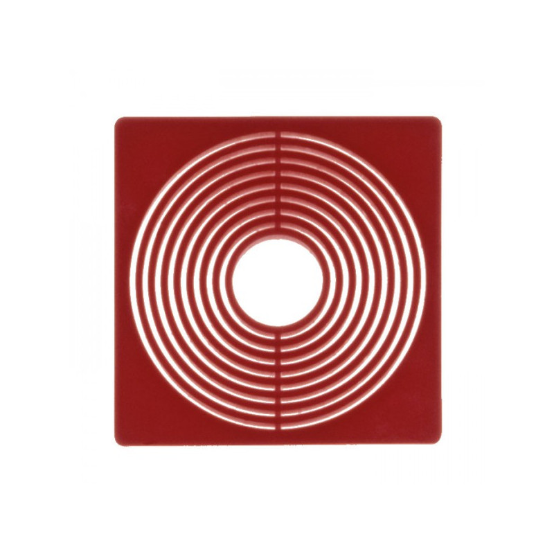 Inletts-box monnaies 51 x 51 mm, rouge foncé, paquet de 10