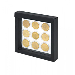 Cadre collection NIMBUS 150, dimensions cadre intérieur 150 x 150 mm, noir