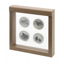 Cadre collection NIMBUS 150, dimensions intérieures 150 x 150 mm, design bois