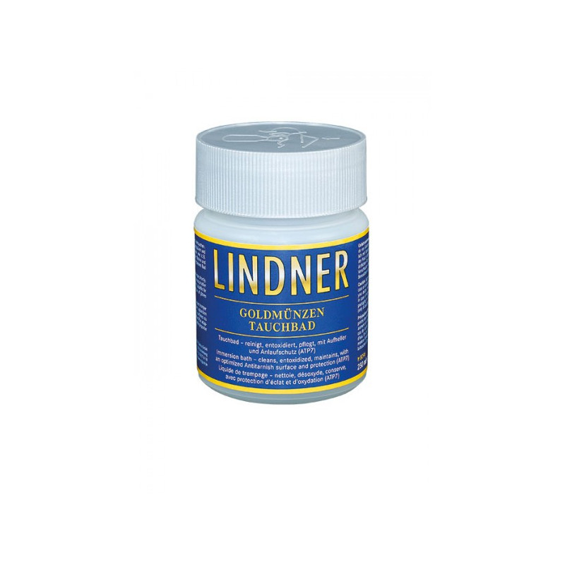 LINDNER Liquide de trempage pour monnaies or, 250 ml