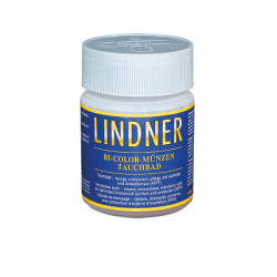 LINDNER Liquide de trempage pour monnaies Bi-Color, par ex. pour monnaies 2 Euro, 250 ml