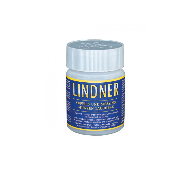 LINDNER Liquide de trempage pour monnaies cuivre-laiton, 250 ml