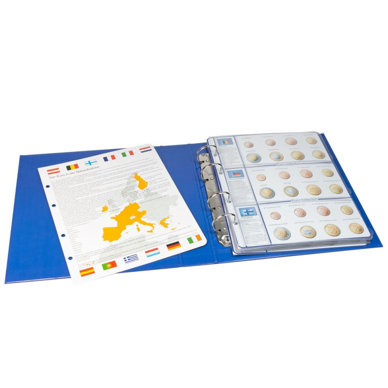 Album pré-imprimé EURO COLLECTION - séries Euro courantes de tous les pays Euro