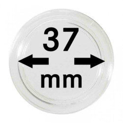 Capsules monnaies Ø intérieur 37 mm, paquet de 100