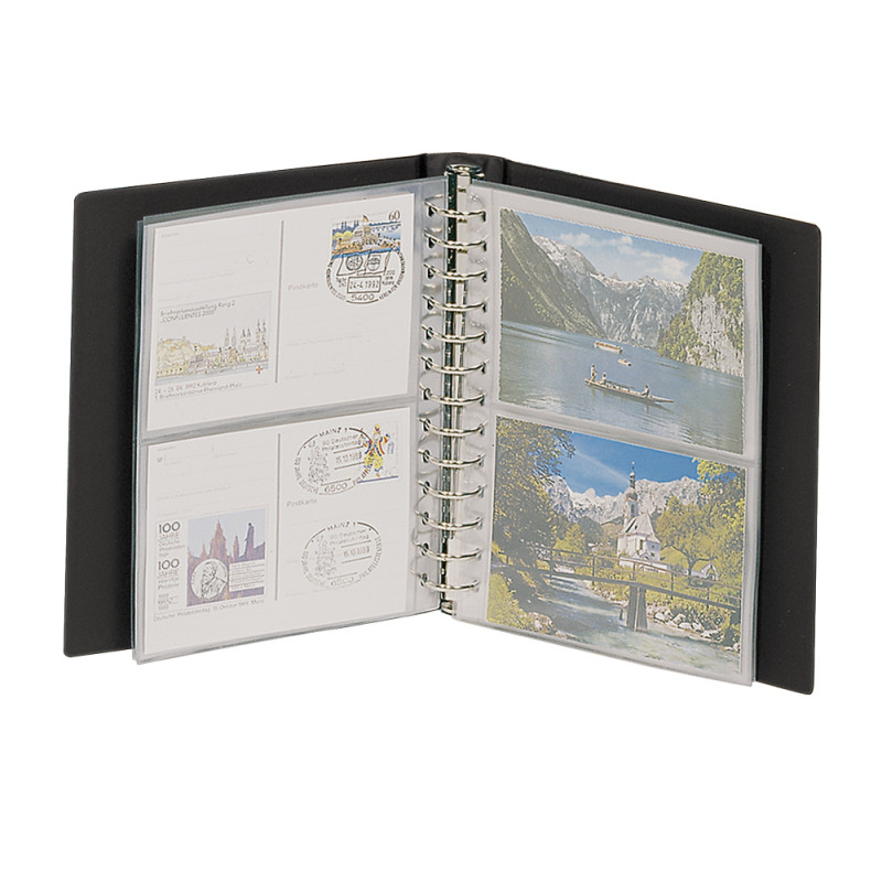 Album CLASSIC pour cartes postales - noir