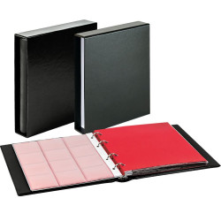 Ensemble: Album numismatique karat CLASSIC avec boitier de protection - noir