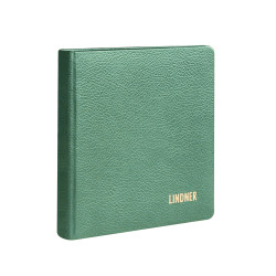 Reliure karat cuir, sans feuilles - vert