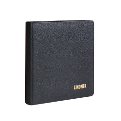 Reliure karat cuir, sans feuilles - noir