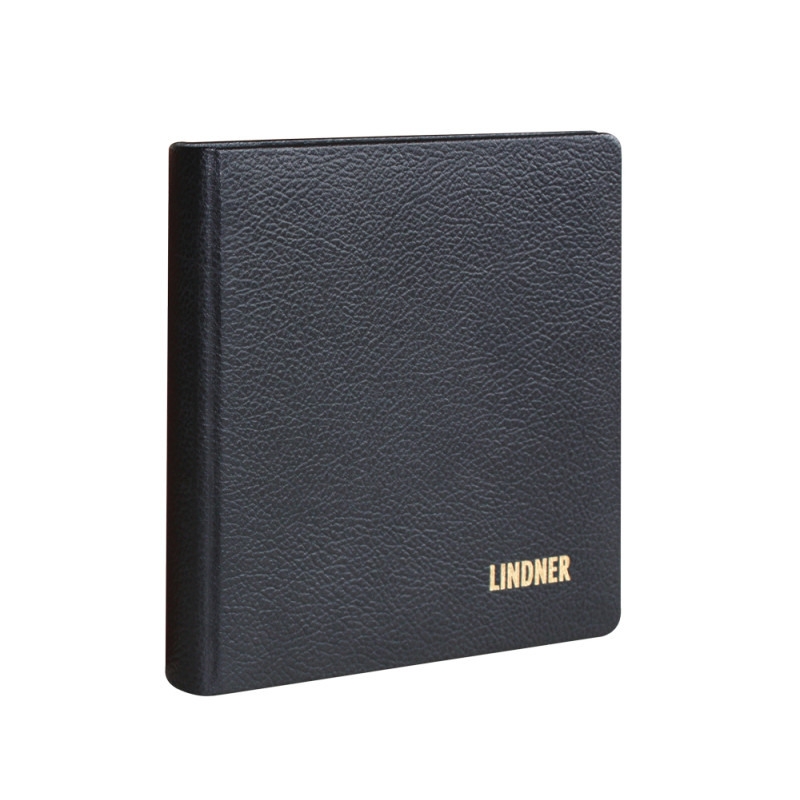 Reliure karat cuir, sans feuilles - noir