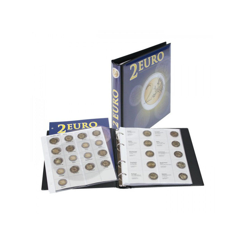 Album pré-imprimé 2 Euro commémoratives - Tome 1: Tous les pays Euro (chronologique jusqu'à  Espagne 2012)