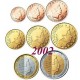 Luxembourg 2002 : serie de 1 cent a 2 euros