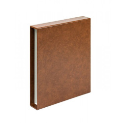 Boitier de protection pour reliure RONDO REGULAR-brun clair