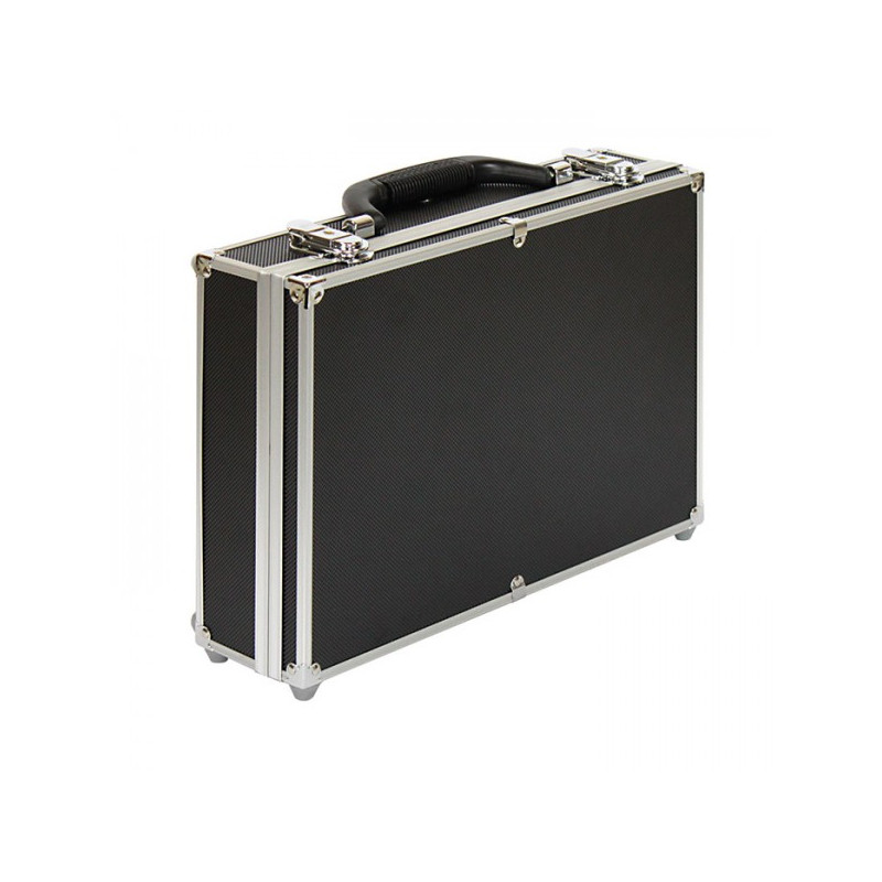 Grande valise numismatique de collection sans plateaux (pour un agencement individuel), Intérieur rouge