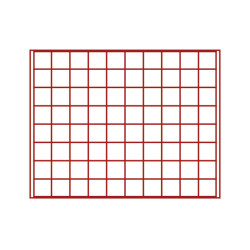 Coffret numismatique NERA M PLUS avec plateau rouge vif à  80 alvéoles carrés pour monnaies/capsules jusqu'à   Ø 24 mm