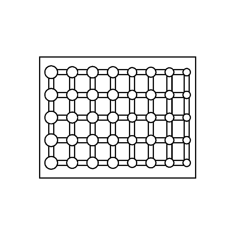 Coffret numismatique NERA M PLUS avec plateau noir pour 5 séries de pièces Euro courantes sous capsules LINDNER
