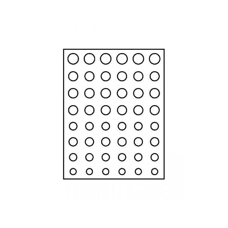 Box monnaies CARBO pour 6 séries Euro courantes