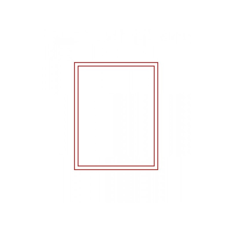 Plateau en velours sans séparation 210 x 270 x 20 mm pour les médailles ainsi que les pièces extra larges et épaisses