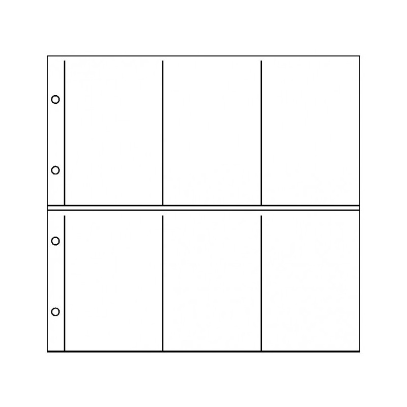 Feuilles cartes postales  XL, noires, paquet de 10