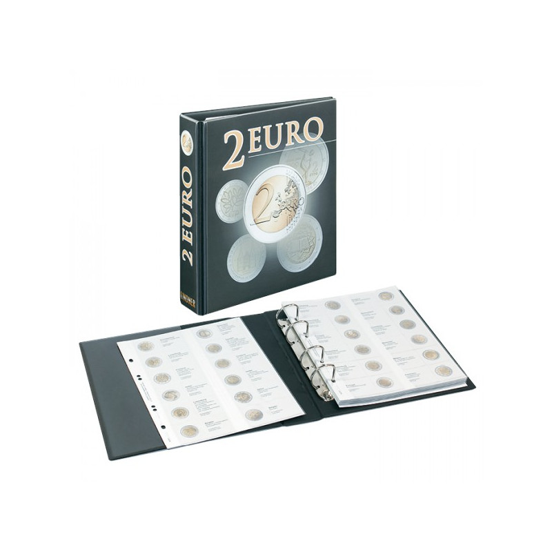 PUBLICA M - Album pré-imprimé 2 Euro, Tome 1 (chronologique de Grèce 2004 à  France 2015)