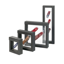 Cadre collection NIMBUS 70, dimensions cadre intérieur 70 x 70 mm, noir