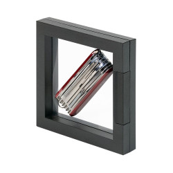 Cadre collection NIMBUS ECO 100, dimensions cadre intérieur 100 x 100 mm, noir