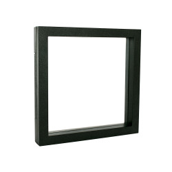 Cadre collection NIMBUS ECO 150, dimensions cadre intérieur 150 x 150 mm, noir