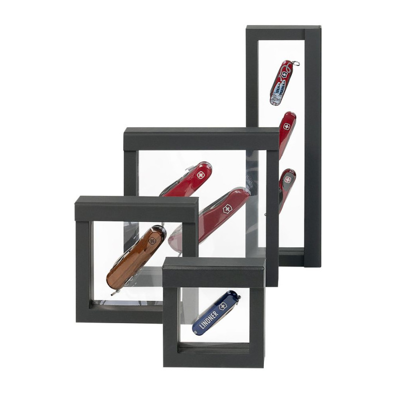 Cadre collection NIMBUS 150, dimensions cadre intérieur 150 x 150 mm, noir