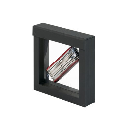 Cadre collection NIMBUS 100, dimensions intérieures 100 x 100 mm, noir