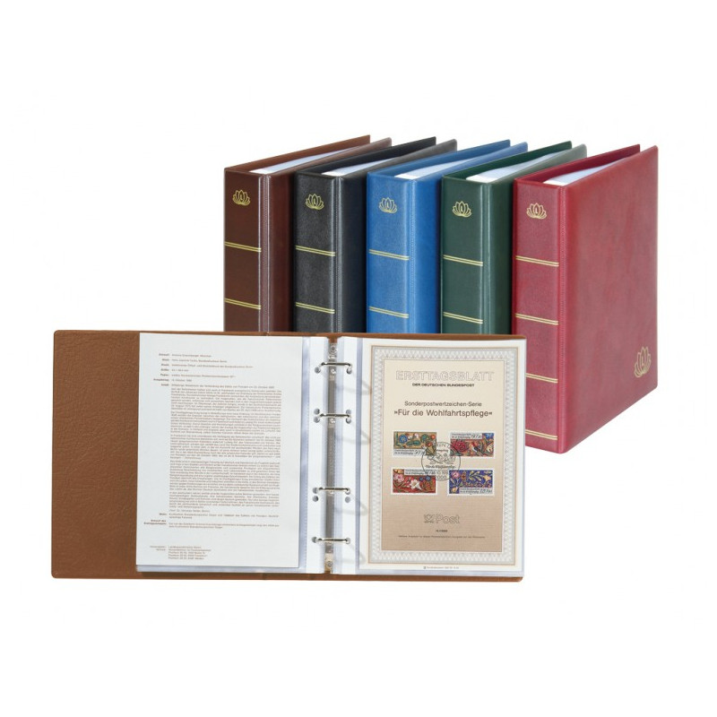 Album LOTUS pour notices 1er jour - bleu