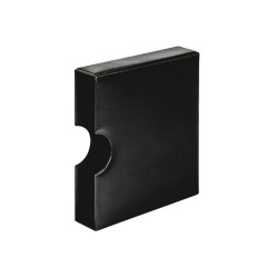 Boitier avec encoches sur les cà´tés, noir (pour reliure karat)