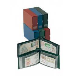 Boitier de protection pour album-FDC »petit modèle«, format long - vert