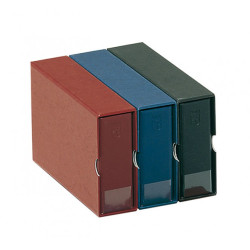 Boitier de protection pour album-FDC »petit modèle«, format long - rouge