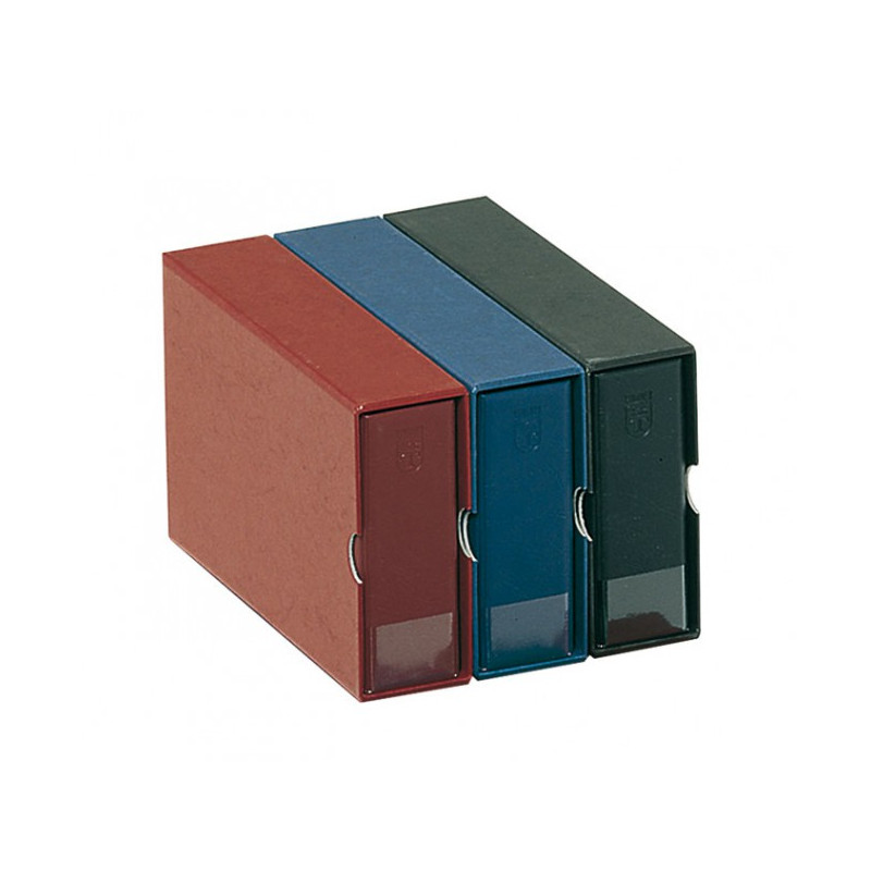 Boitier de protection pour album-FDC »petit modèle«, format long - rouge