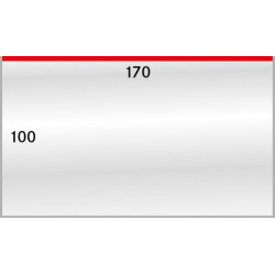 Gaines de protection format intérieur 170 x 100 mm, paquet de 50
