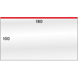 Gaines de protection format intérieur 180 x 100 mm, paquet de 50