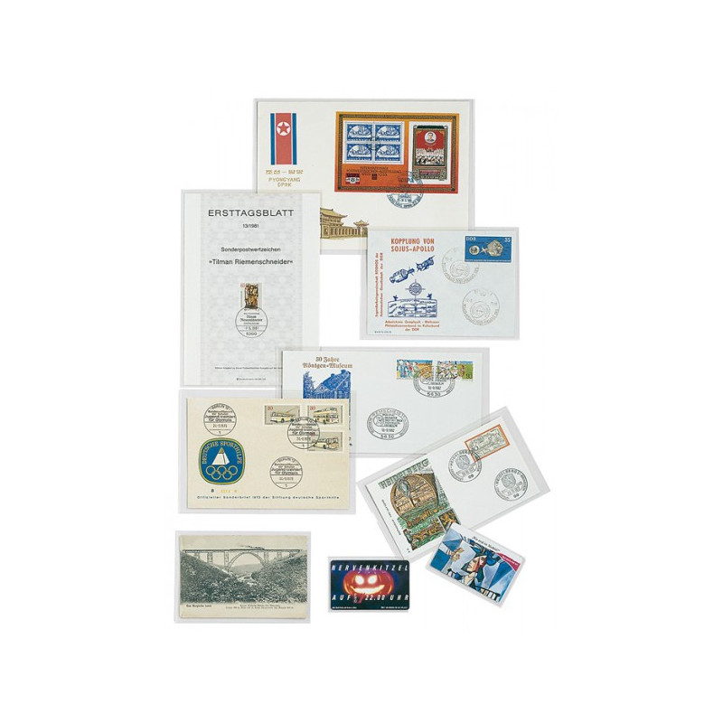 Gaines de protection format intérieur 170 x 120 mm, paquet de 50