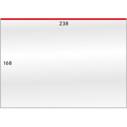 Gaines de protection format intérieur 238 x 168 mm, paquet de 50