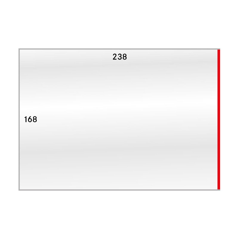 Gaines de protection format intérieur 238 x 168 mm, paquet de 50