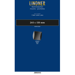 Bandes, format super long (SL), 265 x 150 mm, noir, paquet de 7, deux soudures