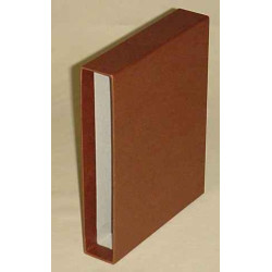 KOBRA-Boitier de protection pour album feuilles entières B2, brun clair