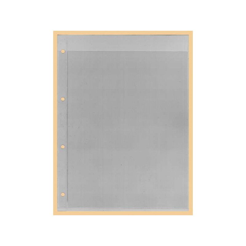KOBRA-Feuille de classement pour timbres à  1 bande, transparente