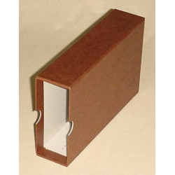 KOBRA-Boitier de protection pour albums-FDC  G3, GS4 et G9, brun clair