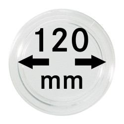 Capsules monnaies Ø intérieur 120 mm, hauteur intérieure 9,2 mm, à  l'unité