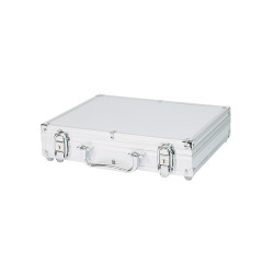 Valise numismatique ALU, vide (sans plateaux)