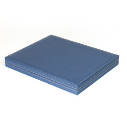 Coffret numismatique NERA M AZUR VELOURS BLACK pour 30 monnaies de collection 5 Euro Allemagne - livré avec capsules