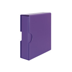 Ensemble: Reliure universelle PUBLICA M COLOR-Viola (violet) avec boitier de protection